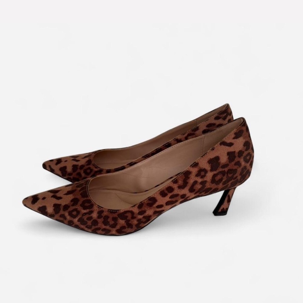 Kelly & Katie Brown Leopard Print Heels